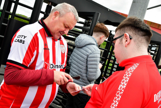 Derry City entrance