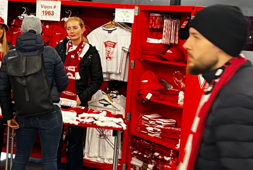 Merchandise at Brann