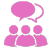 icon people pink