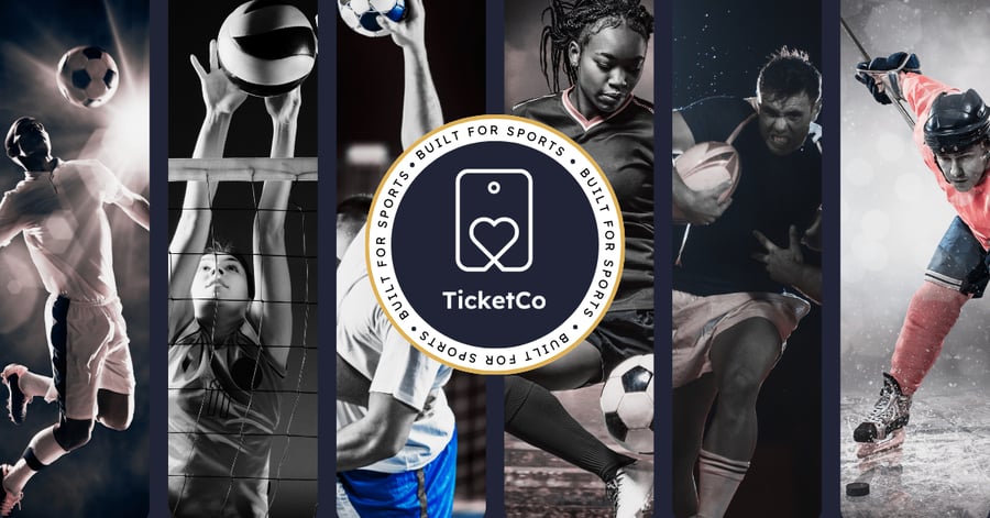 TicketCo - Byggt för sport.  Gjord för fans. Drivs av data