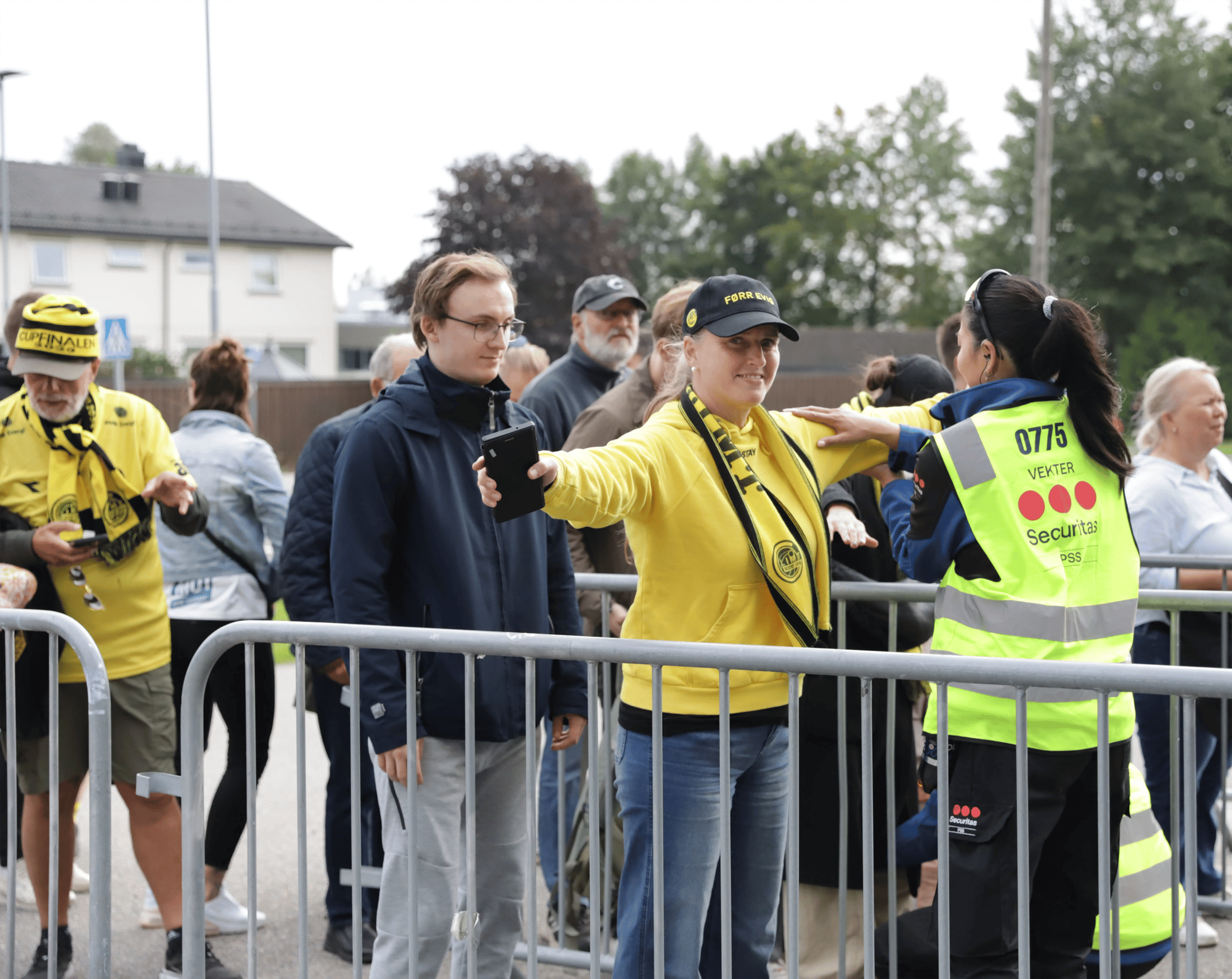 QR-skanning och åtkomstkontroll